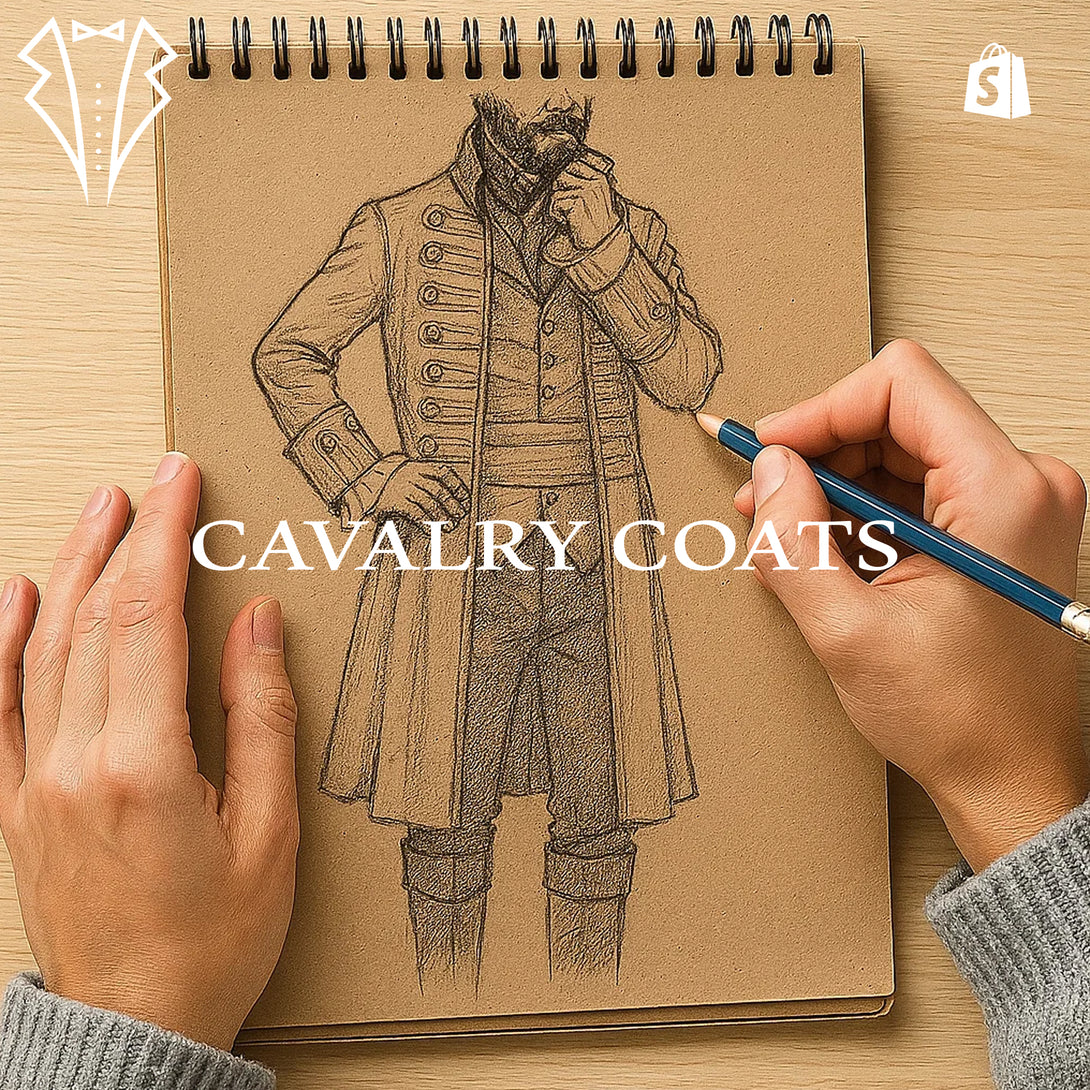 Handcrafted maroon pirate coat for reenactments and theater