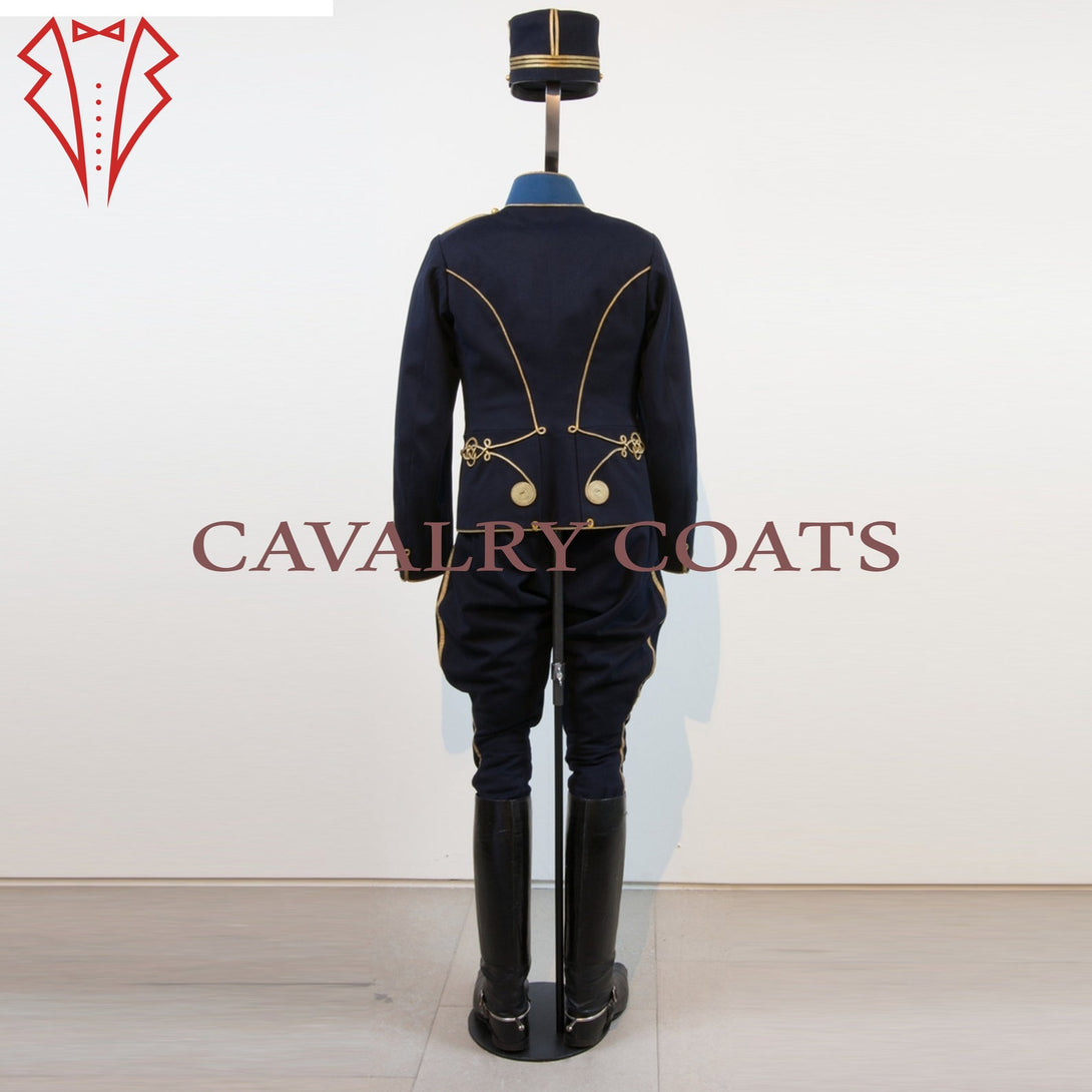 18th Century Royal Guard Uniform, Military Hussar Jacket