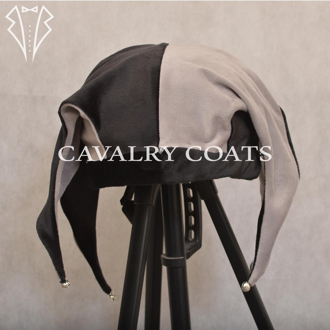 Lil joker jester hat with bells and bright colors