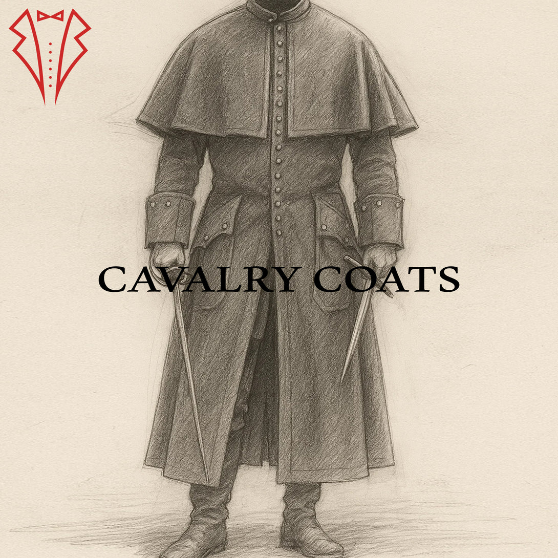 Victorian Highwayman Wool Coat – Vampire Goth Halloween Costume