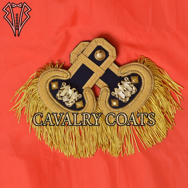 Imperial Navy gala epaulettes for historical reenactment uniforms