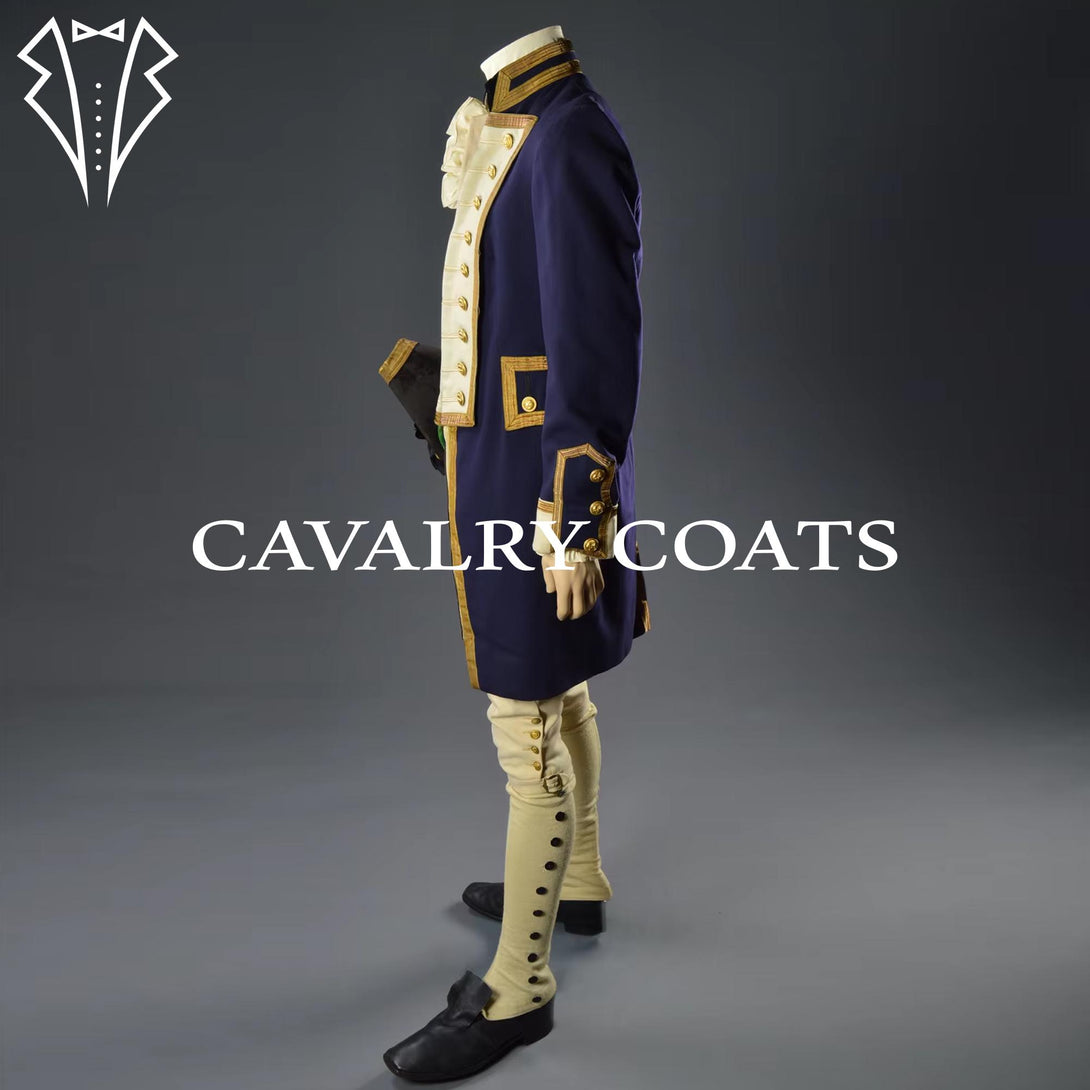 Nelson Hamilton royal naval officer uniform jacket front view