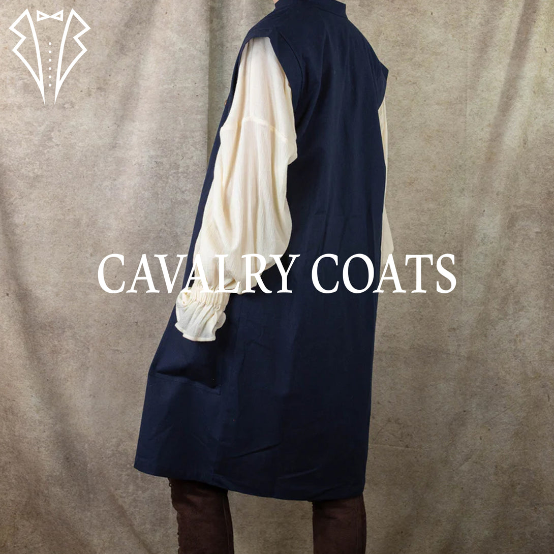 Handcrafted buccaneer long vest for men and women – pirate cosplay costume
