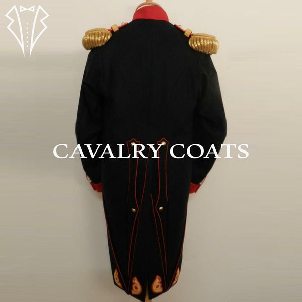 Men's French Guard Jacket, Napoleon Jacket, Colonel Tailcoat