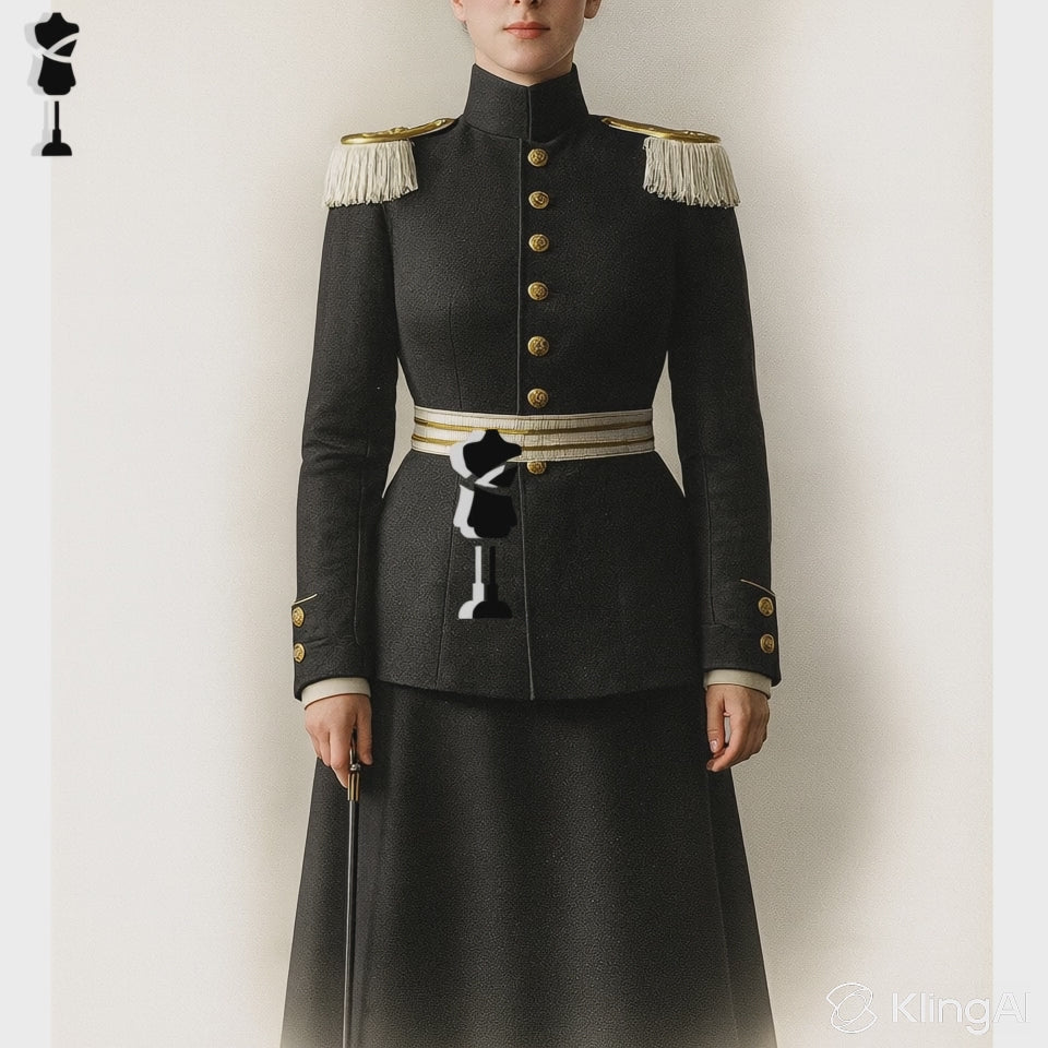 First World War US Army Signal Corps service uniform with historical military jacket, brass buttons, and period-correct tailoring.